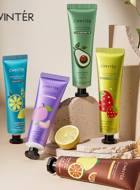 5支袋装护手霜组合致朵植物水果清香氛护手霜秋冬季润手霜30gx5支