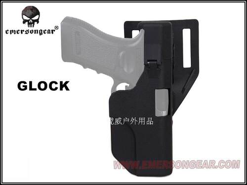 EmersonGear爱默生COS玩具GLOCK快速上膛手枪套 腰部快拔洛克枪套