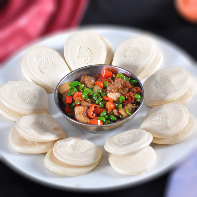 2包 酒店品质 荷叶夹馒头 夹肉菜饼/夹馍 夹菜 夹肉 松软可口