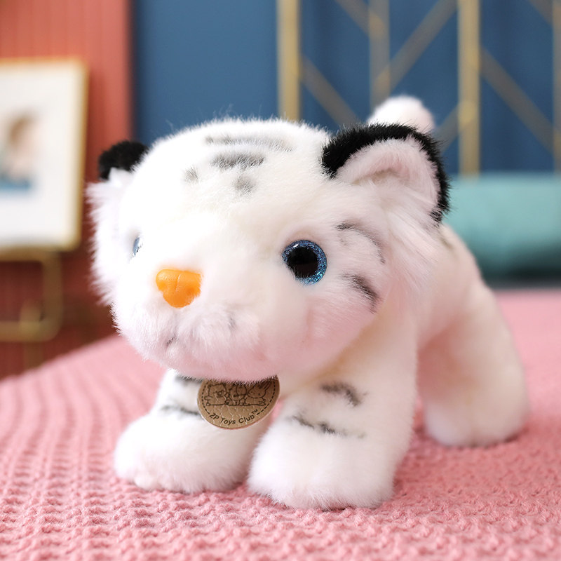 可爱仿真小老虎玩偶公仔东北虎幼崽毛绒玩具韩国娃娃儿童生日礼物