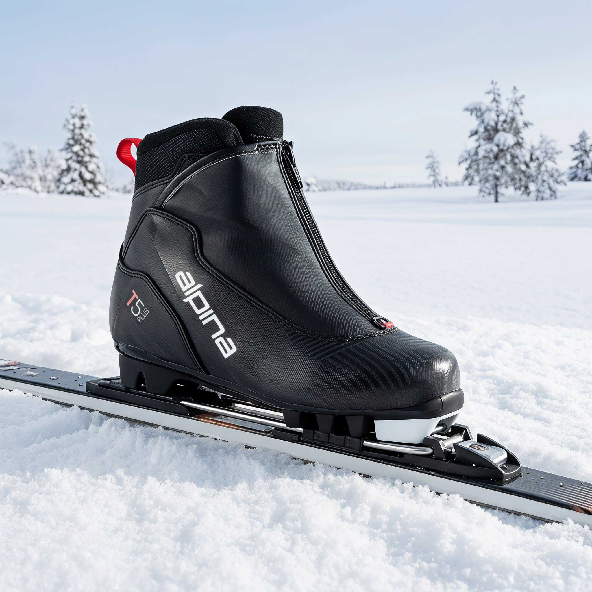 alpina青少年越野滑雪靴双板防水防滑保暖滑雪靴T5 Plus Jr.