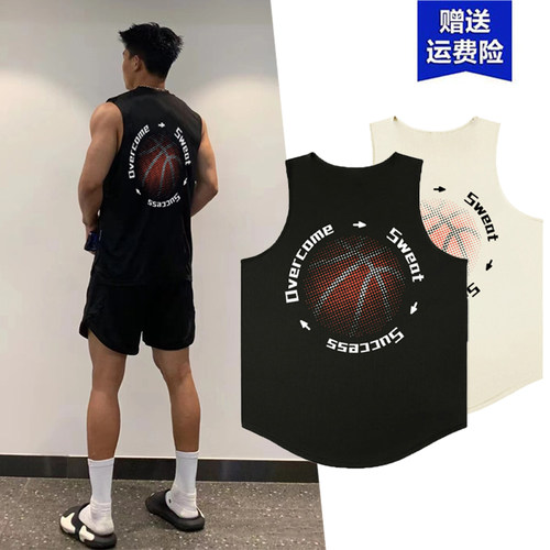 新版OSS美式窄肩背心速干吸汗
