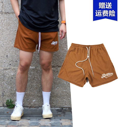 运动篮球美式三分短裤华夫格