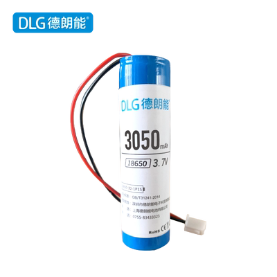 DLG德朗能18650电池3.7V/4.2V3050MAH 定制高容量锂电池带保护板