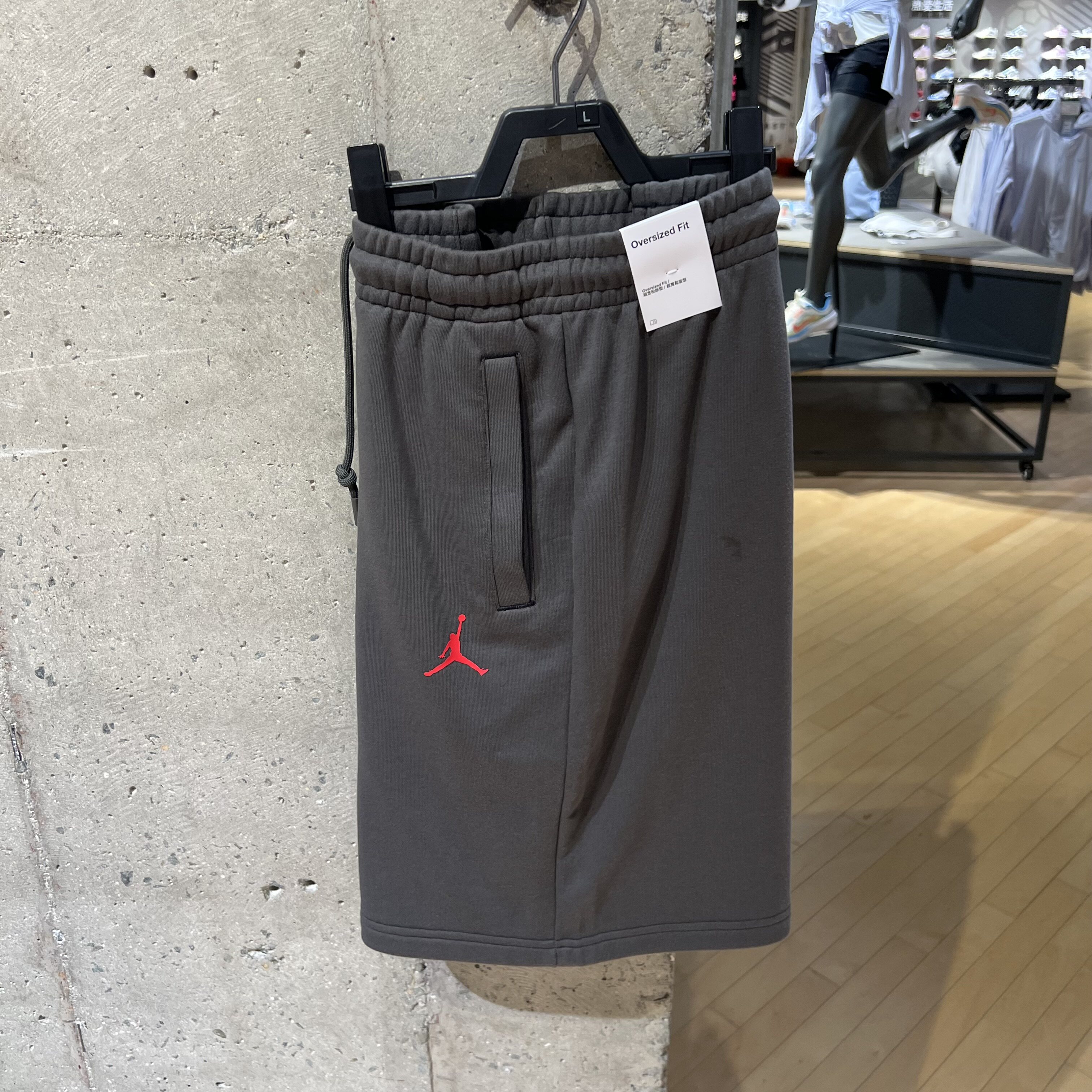 JordanAJ飞人男透气五分短裤图片
