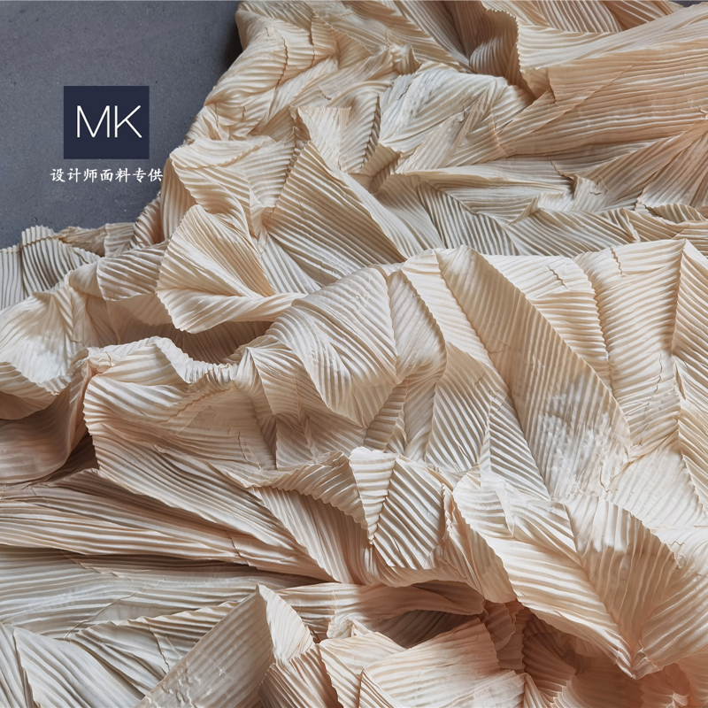 立体压褶肌理特殊百叶