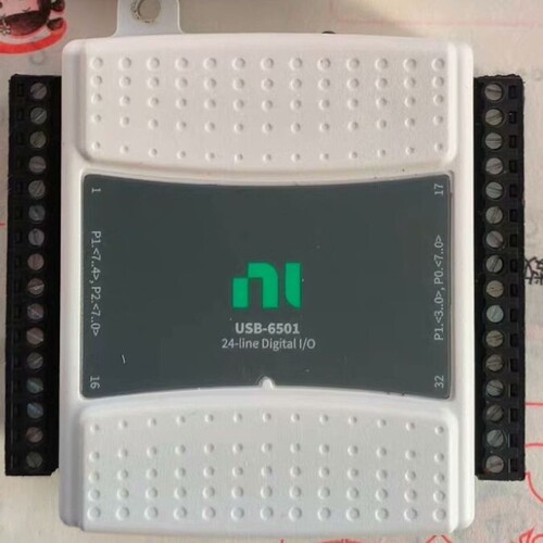 议价NI USB-6501数字I/O数据采集卡，24通道，型号7
