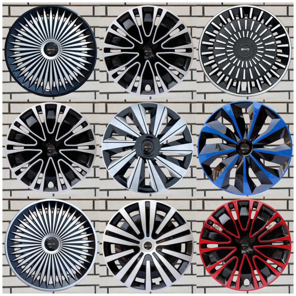 比亚迪E2轮毂盖铁钢圈装饰罩