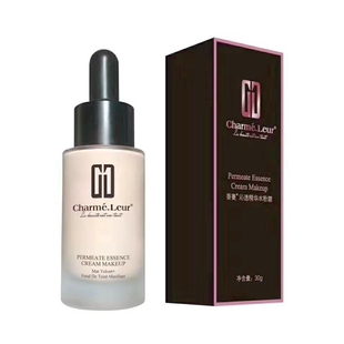 香蔓 沁透精华水粉霜30g粉底液遮瑕轻薄保湿裸妆定妆持久自然肤色