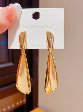 小众设计感高级大气夸张博主同款欧美复古个性时尚冷淡风耳饰耳钉