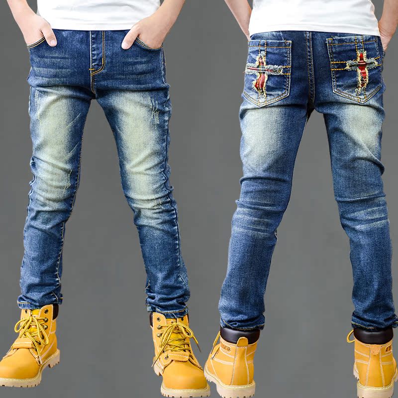 Pantalon garcon en Toile de coton - Ref 2055585 Image 1