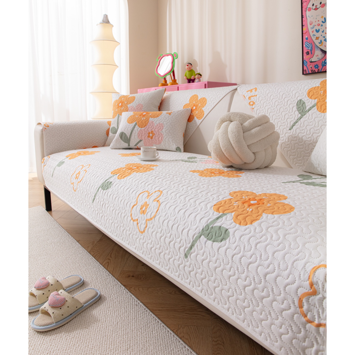 沙发垫四季通用防滑坐垫子现代简约组合万能全包套罩靠背巾可定做