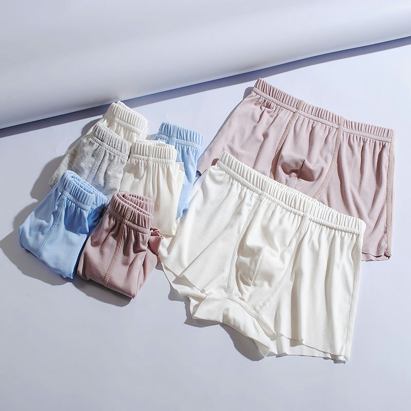 莫代尔舒服透气无痕亲子男童内裤