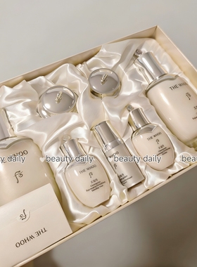 Whoo后 天气丹光耀焕活紧颜水乳套盒 七件套