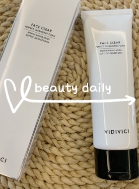 VidiVici女神氨基酸净颜美肌洁面乳120ml深层清洁保湿泡沫洗面奶