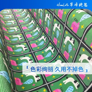剑麻印刷款猫抓板立式贴墙猫抓垫宠物垫猫咪猫爪垫来图定