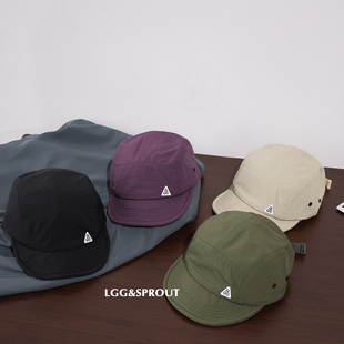 复古宝宝洋气帽子薄款帅气风短檐女童速干帽子2025新款遮阳帽男童