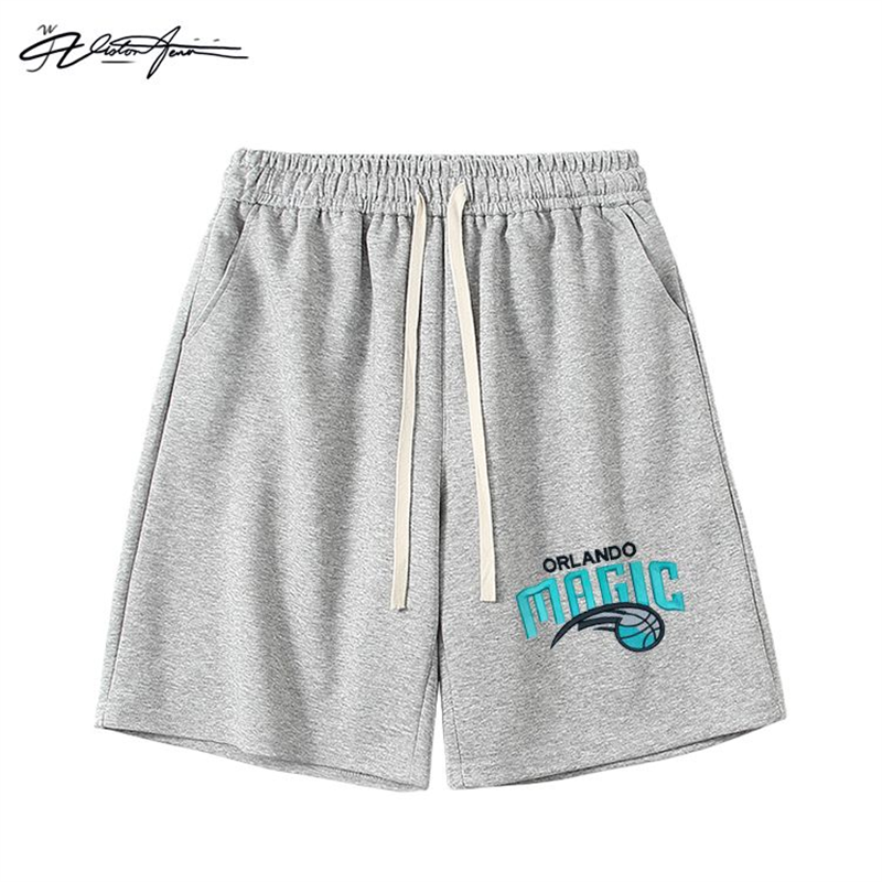 【刺绣】美国篮球联赛奥兰多魔术队刺绣短裤夏季百搭潮流
