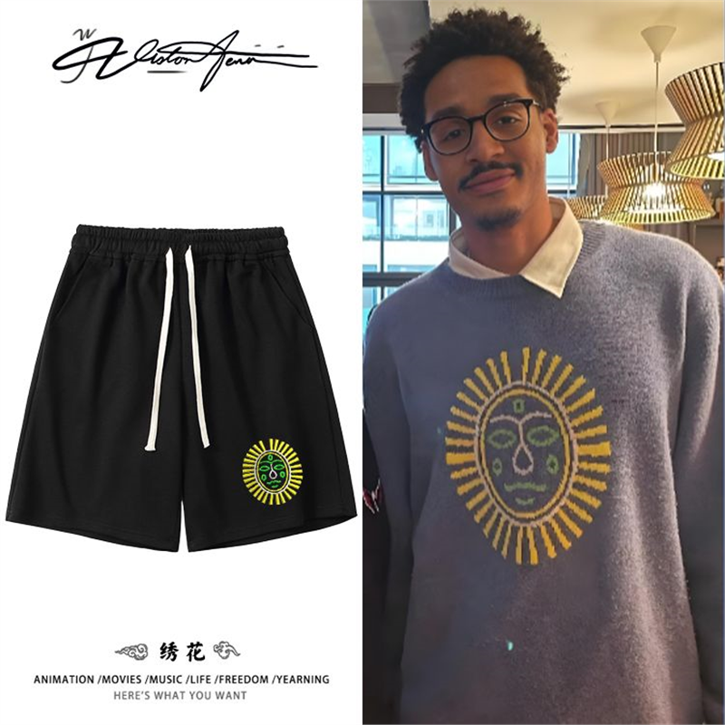 【刺绣】美国篮球联赛醍醐普尔同款刺绣短裤夏季百搭潮,男装,短裤,淘宝优惠券,粉丝福利购,淘宝优惠卷