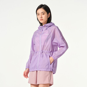 探路者春夏女款皮肤衣轻薄外套户外骑行遮阳轻量化防晒衣休闲