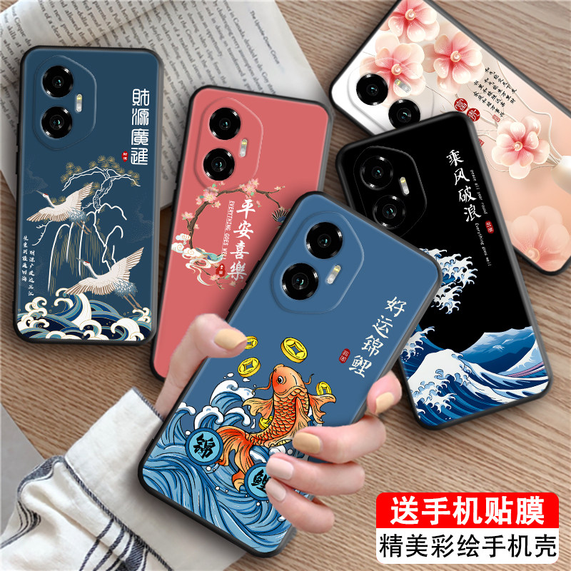 磨砂潮壳 防摔软套 精美彩绘