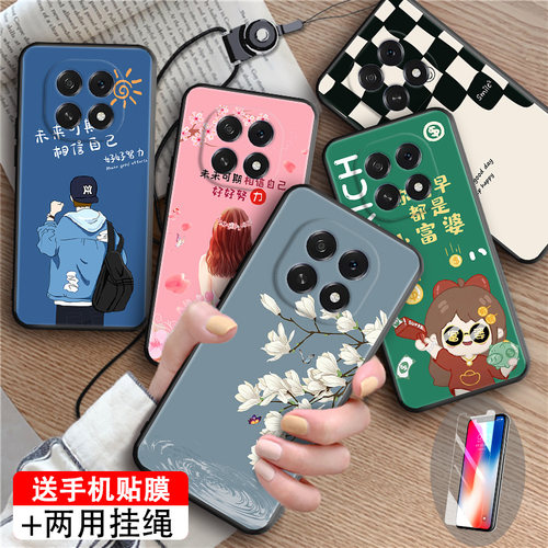 玉兰花开适用于oppoa6plus手机套