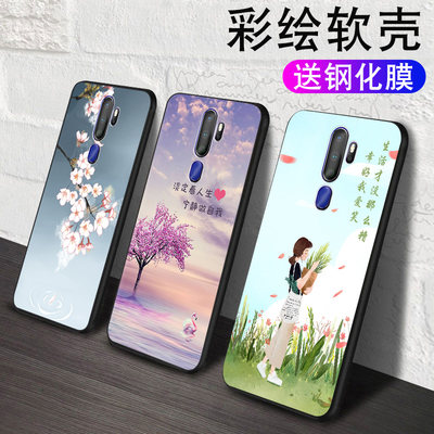 OPPOA11硅胶新款oppoA11X手机壳送膜pchm00防摔6.5寸潮牌学生外壳