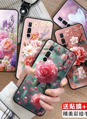 luckrider适用于OPPOFindX2Pro手机壳oppofandx2pro保护套PDEM30防摔findx2por春日pdem30花卉oppfindx2pr0女