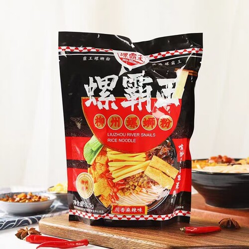 螺霸王330克螺蛳酱二只螺