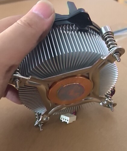CPU铜芯散热器 超静音4针线温控1155 1150 i3 i5 CPU风扇现货