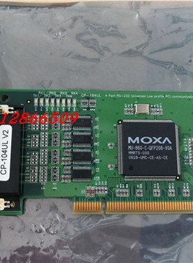 MOXA CP-104UL V2 4port RS-232 Universal low profile PCI Boad