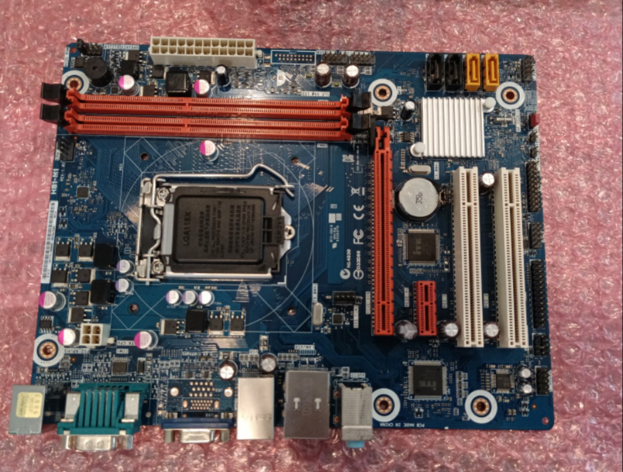 清华同方 宏基 H81-M1 1150 H81主板 DVI VGA HDMI 高清 秒B85