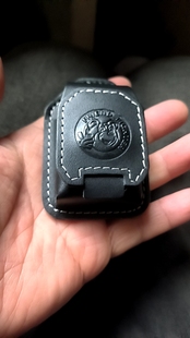 芝宝煤油打火机皮套夹皮带上普通zippo打火机用