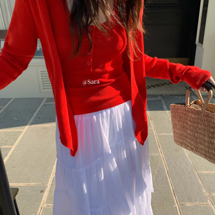 RA-松弛高级穿搭一眼沦陷挂脖背心+针织开衫套装（含6羊毛）wm412