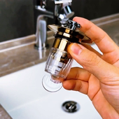 弹跳芯按压式 下水器翻板塞子洗手盆脸池通用防臭防堵防虫过滤网