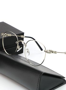 张翰同款圆框眼镜框男近视女防蓝光辐射复古韩式潮