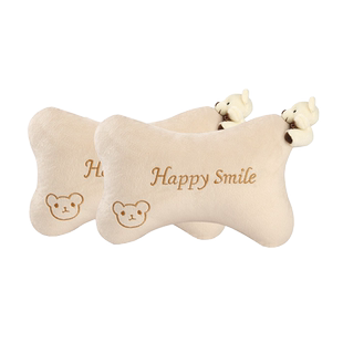 汽车头枕颈枕可爱车载座椅靠枕车用抱枕靠垫车内枕头腰靠套装用品