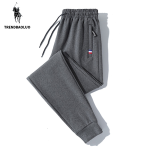 TRENDBAOLUO闪电保罗休闲卫裤男士秋款束脚新款运动裤子男九分裤A