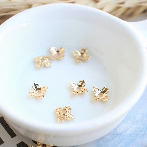 保色花托diydiy手工饰品