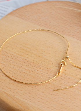 手镯弹簧扣胶可调1.0mm细鹅弟