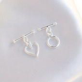 保色镀银配件OT扣子一套银色手链项链收尾珍珠链DIY手工百搭饰品