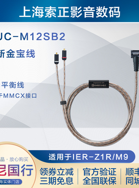 Sony/索尼 MUC-M12SB2 金宝线4.4平衡线 适用IER-Z1R/IER-M9/IER