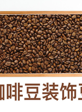 主义者咖啡 咖啡豆咖啡装饰豆非食用不可食用仅装饰可用 500g包邮