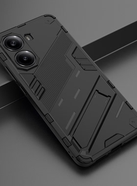 适用红米Turbo4手机壳turbo4保护套Redmi Turbo4磨砂硬壳软边全包防摔外壳tu4男士高级感硬壳隐形支架