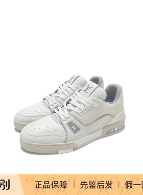 Louis Vuitton LV 白色Trainer 白水泥低帮鞋 板鞋1A8WAV
