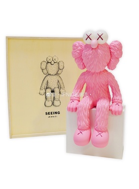 kawsbff粉色light限量铜灯摆件