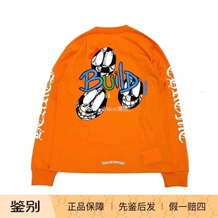 Chrome Hearts 克罗心 Matty Boy涂鸦橘色长袖Tee ​​​