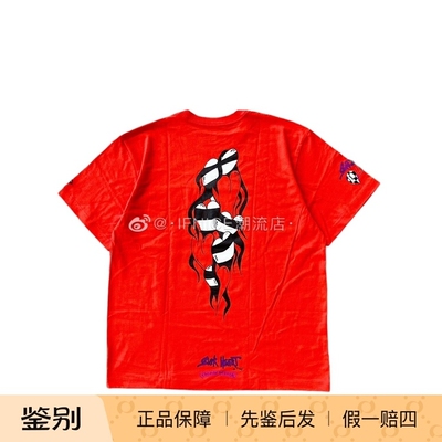 Chrome Hearts 克罗心 Mattyboy 涂鸦爱心 红色短袖T恤