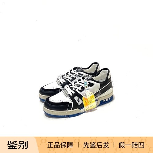 Louis Vuitton LV 21SS 黑白 熊猫 Trainer 运动鞋 板鞋