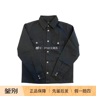 Chrome Hearts 克罗心 Work dog 大银扣牛仔工装衬衫外套